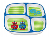 Lily and George Divided Plate Robot